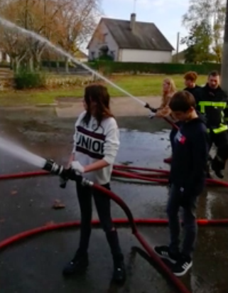 Petit retour en vidéos du passage des cadets à la caserne des pompiers