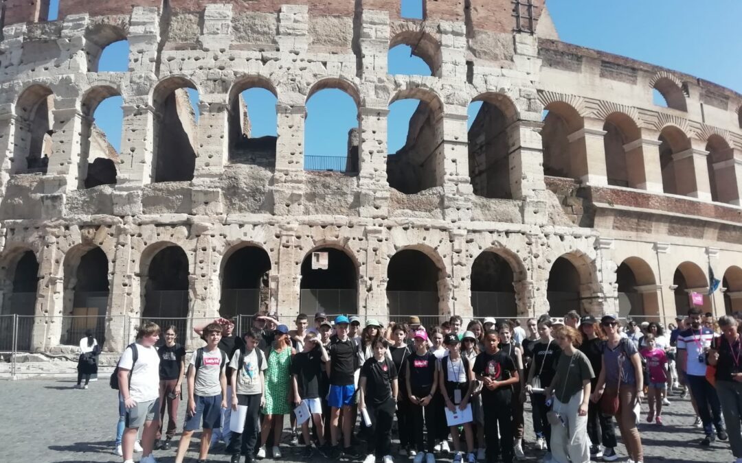 Jour 1 à Rome – Le colisée, les thermes de Caracalla, et le mont Palatin